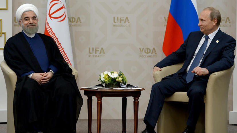 Владимир Путин сегодня совершает первый за восемь лет визит в Иран