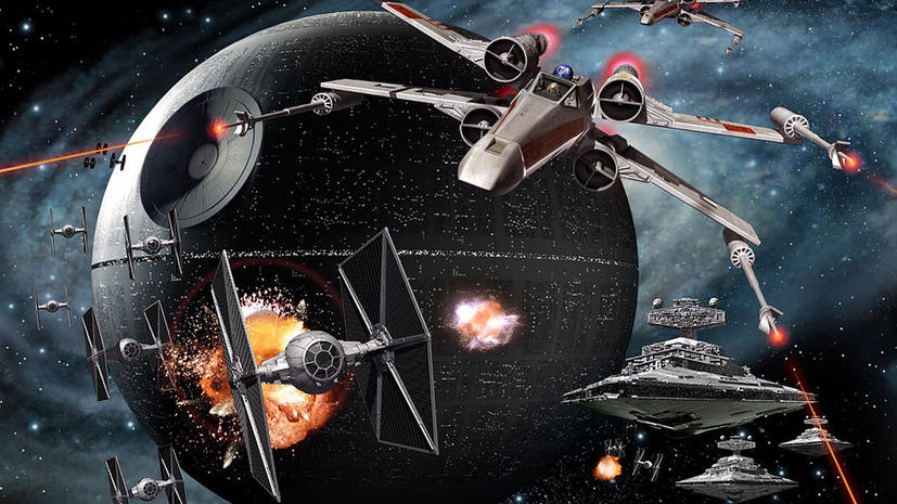 В Америке началось строительство «Звезды Смерти» из «Звездных войн»