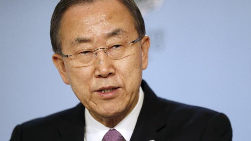 Пан Ги Мун  призвал Сирию и Израиль сохранять «спокойствие и сдержанность»