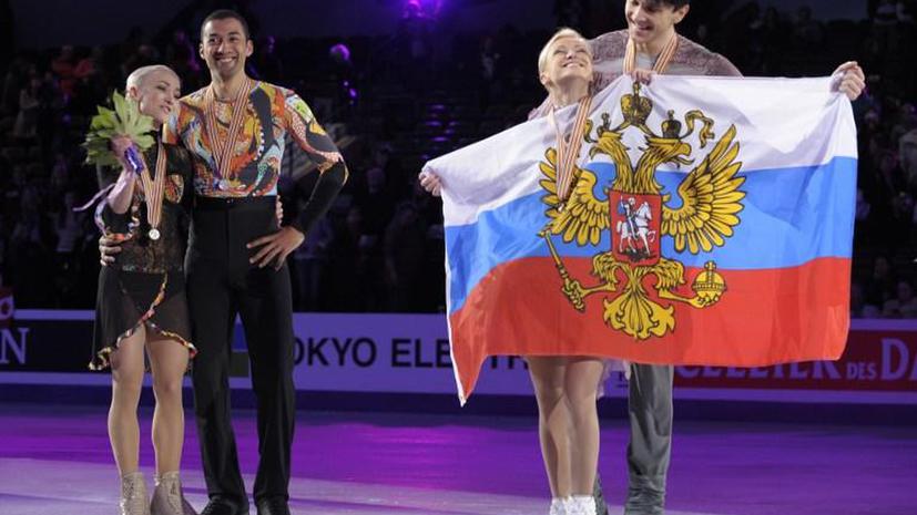 Татьяна Волосожар и Максим Траньков стали чемпионами мира по фигурному катанию