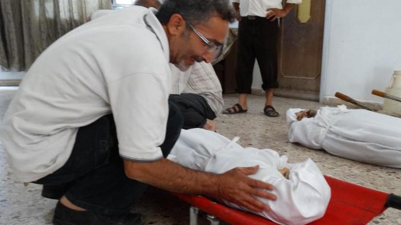В сирийских больницах находятся более 3 тыс. пациентов с симптомами химического отравления: 355 скончались
