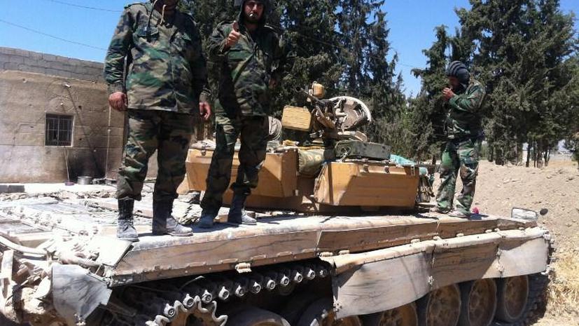 Очевидец: сирийская армия не применяла химоружие, солдаты сражались без противогазов