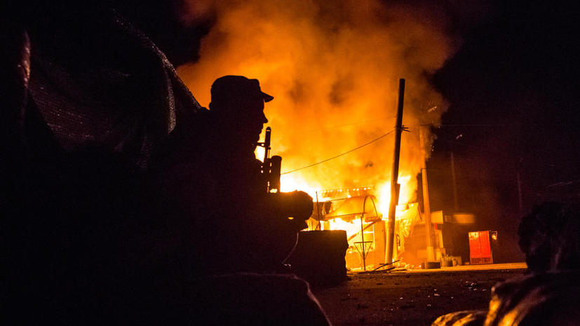 Ночные столкновения на Украине: Славянск обстрелян из установки «Град», в Артёмовске погибли три человека