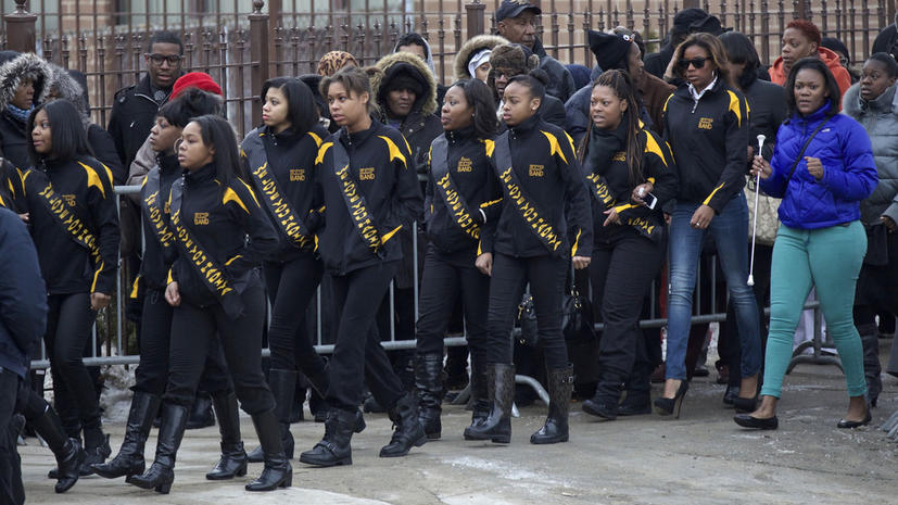 Мишель Обама приехала на похороны девочки, танцевавшей на инаугурации