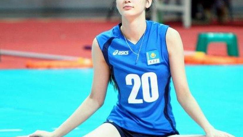 ​17-летняя волейболистка из Казахстана стала королевой китайских соцсетей