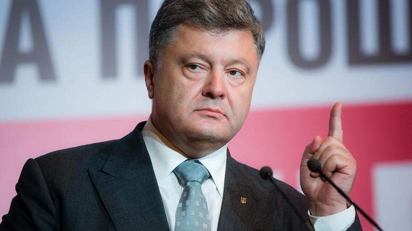 Пётр Порошенко обещал не допустить выборов в Донбассе