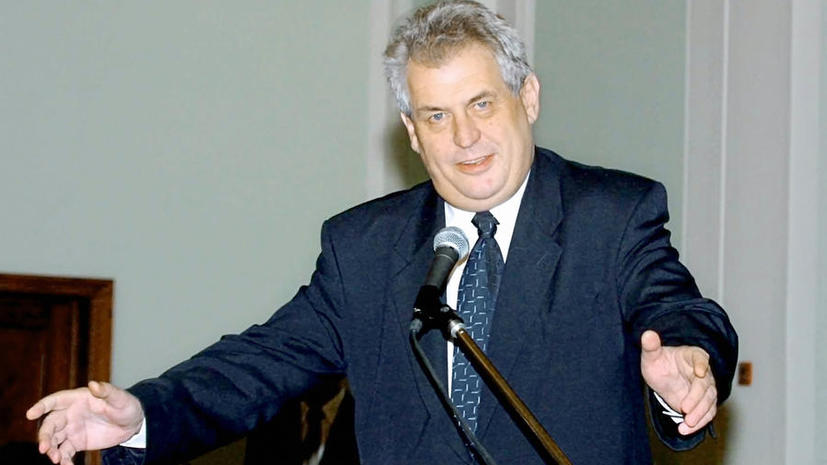 Президент Чехии Милош Земан сравнил шествие националистов на Украине с маршами нацистов в Германии