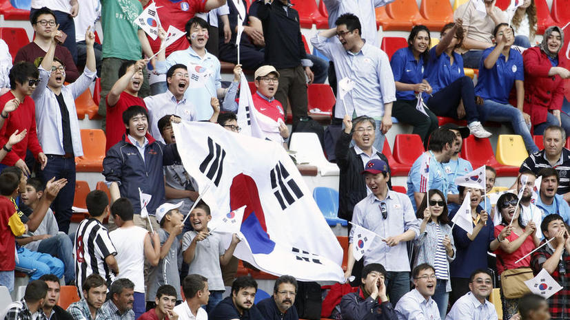 В КНДР впервые за 60 лет прозвучал гимн Южной Кореи