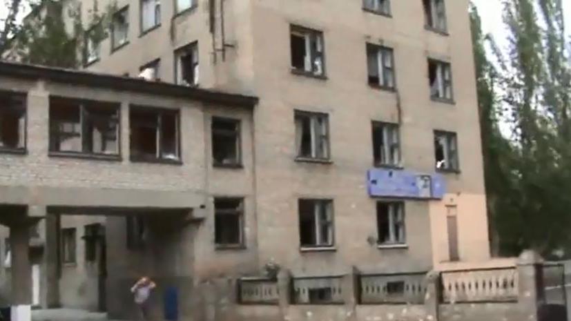 Украинская армия обстреливает больницы, школы, мирных жителей и своих же военных
