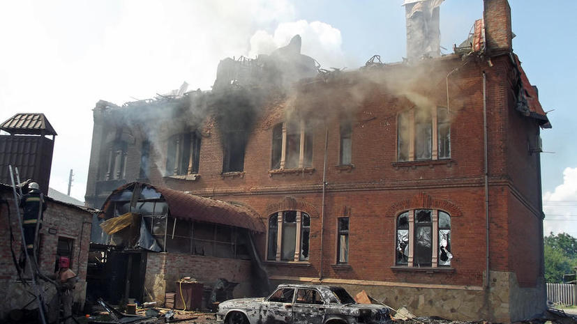 Украинские силовики всю ночь обстреливали Славянск и Краматорск