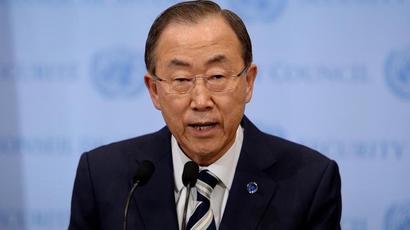 Пан Ги Мун: Сирийской оппозиции нужно определиться со своим представителем на «Женеве-2»