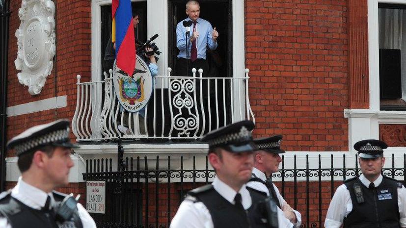 Джулиан Ассанж обошелся лондонской полиции в $4,5 млн