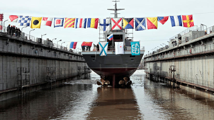 Новейший корвет «Бойкий» пополнит состав Балтийского флота