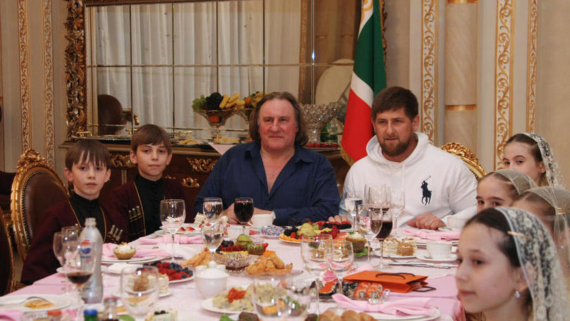 Жерар Депардье сыграет бывшего президента Чечни Ахмата Кадырова