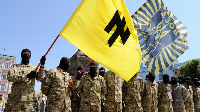 СМИ: Запад старается не замечать, что в силовой операции Киев использует националистов