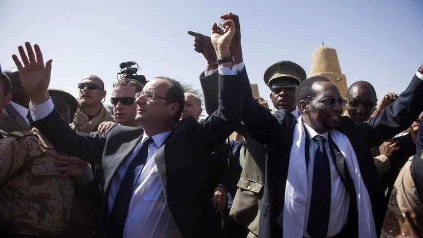 Олланд заявил, что Франция продолжит военную операцию в Мали