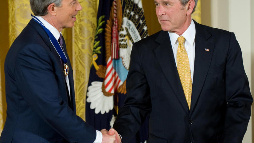 Секретные переговоры Джорджа Буша и Тони Блэра о военной операции в Ираке будут преданы гласности