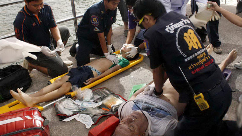 Поиски пострадавших с затонувшего парома у берегов Таиланда продолжаются