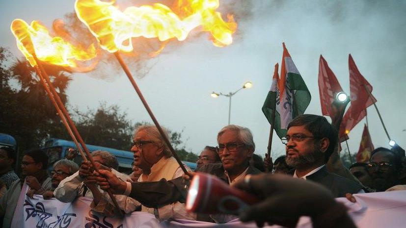 В Индии началась крупная забастовка, убит профсоюзный лидер