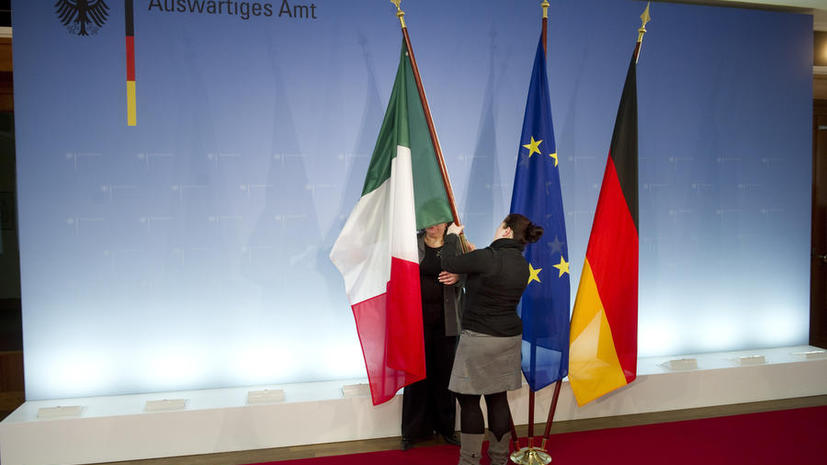 СМИ: Западные политики обвинили Италию в блокировании санкций против Москвы