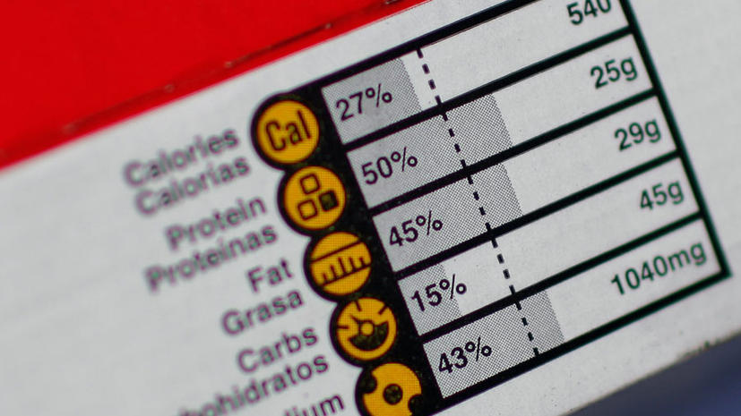 Американские ученые: Информация о калориях на упаковке обманывает покупателей