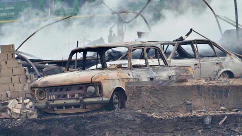 Сибирь в огне: лесные пожары добрались до Китая
