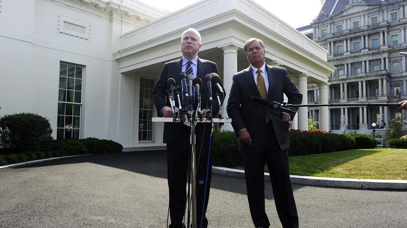 Сенаторы Грэм и Маккейн: Барак Обама теряет партнёров на Ближнем Востоке