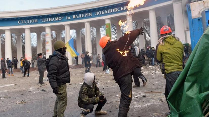МВД Украины: Против милиции протестующие готовят арматуру и «коктейли Молотова»