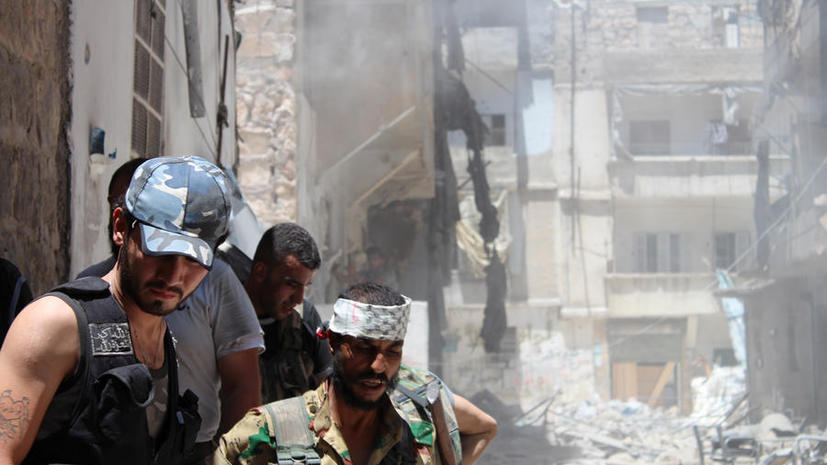 Сирийская оппозиция обстреливает мирные кварталы Хомса неуправляемыми ракетами