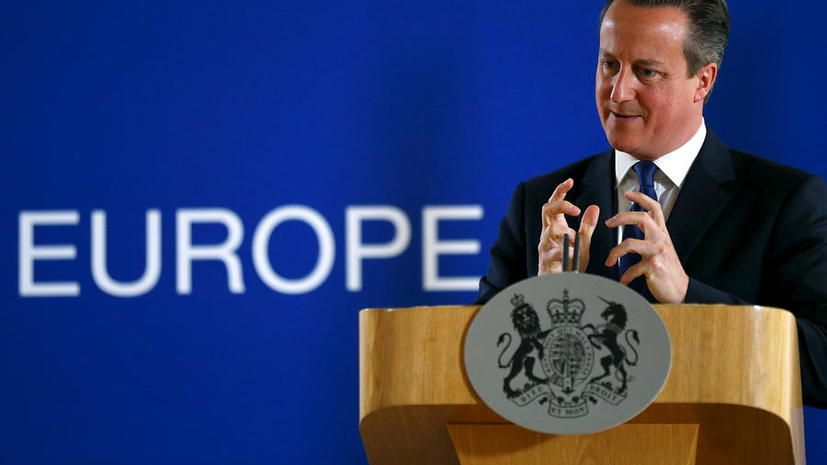 Дэвид Кэмерон намерен провести референдум о выходе Великобритании из ЕС в следующем году