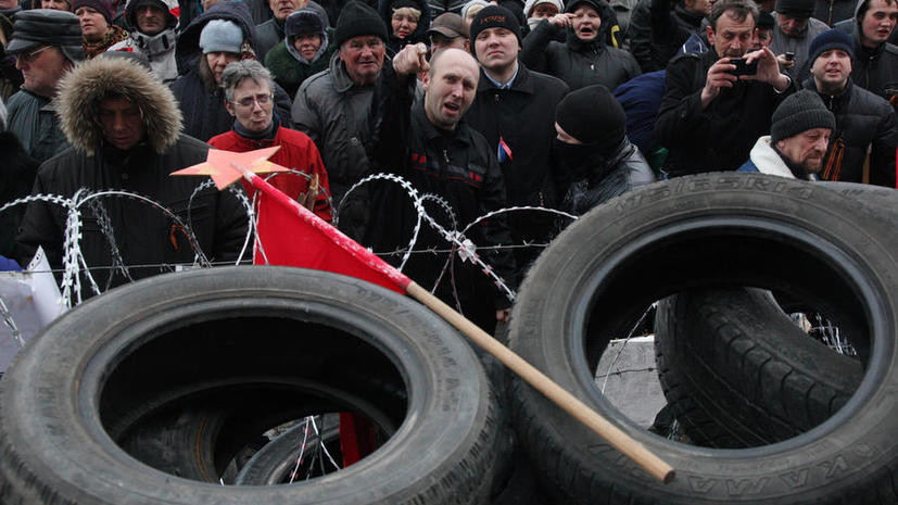 МВД Украины пообещало жёстко реагировать на массовые беспорядки в стране