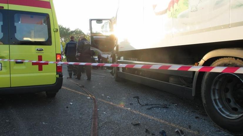 Три человека погибли, 17 пострадали в результате ДТП автобуса с детьми в Нижегородской области