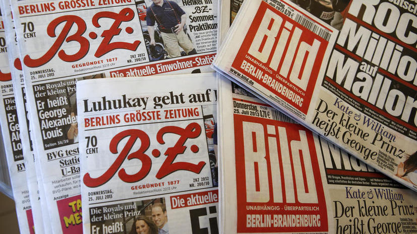 В Германии началась кампания против освещения газетой Bild трагедии Airbus A320