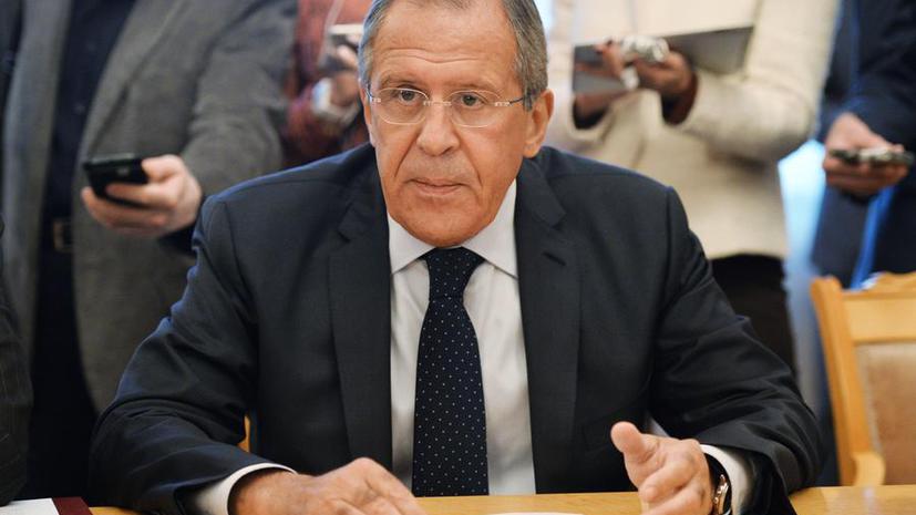Сергей Лавров: Россия будет продолжать оказывать помощь правительству Сирии в борьбе с терроризмом