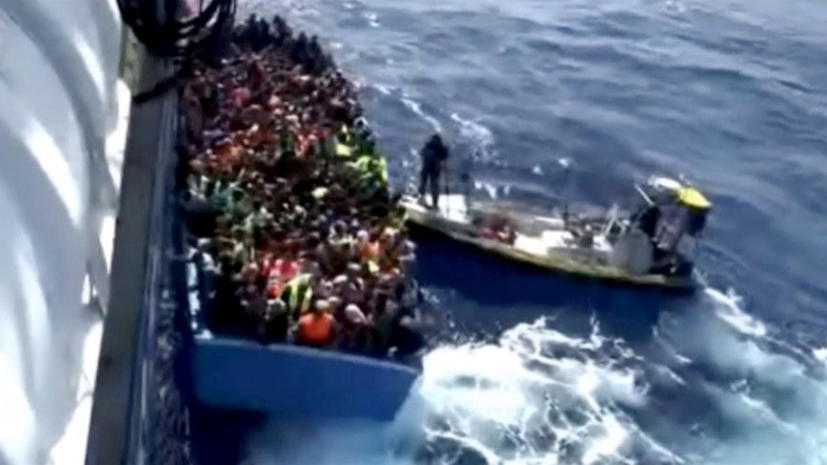 Количество жертв крушения лодки с мигрантами у берегов Ливии может исчисляться сотнями