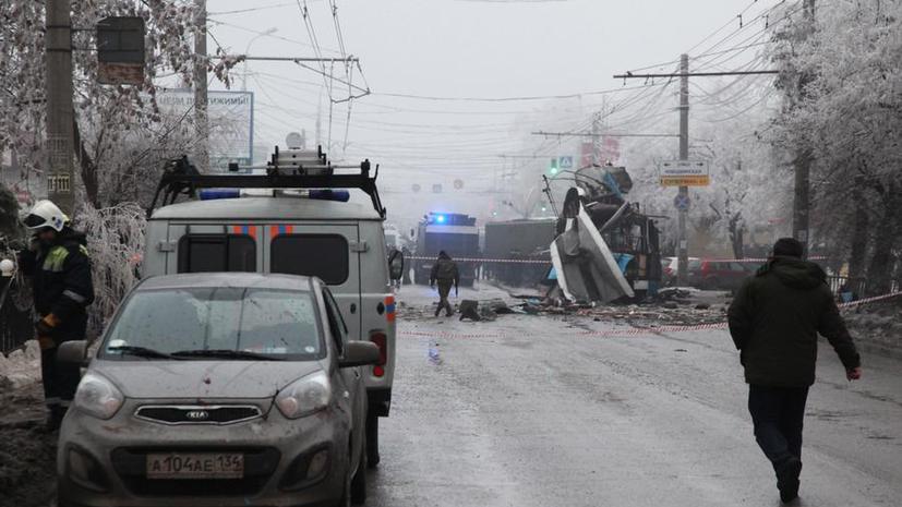 СК: Взрыв в волгоградском троллейбусе устроил террорист-смертник