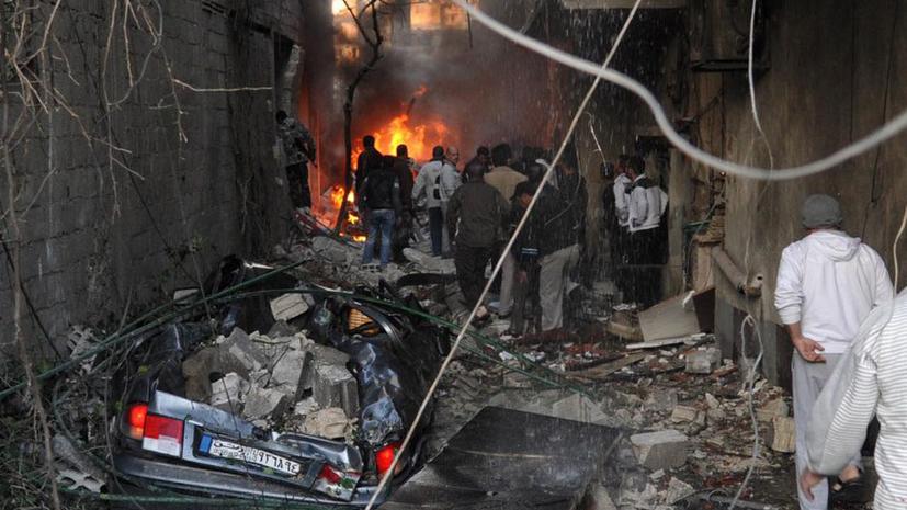 В христианском квартале Дамаска совершен двойной теракт, погибли 34 человека