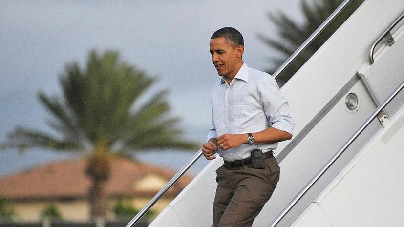 Барак Обама тратит на отдых десятки миллионов бюджетных долларов