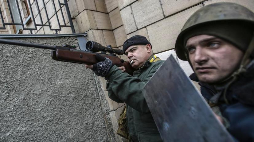 МВД Украины потребовало от всех граждан страны сдать оружие