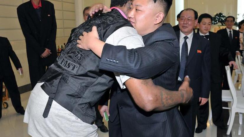 Баскетболист Деннис Родман заявил, что готов занять место Кеннета Бэя в северокорейской тюрьме