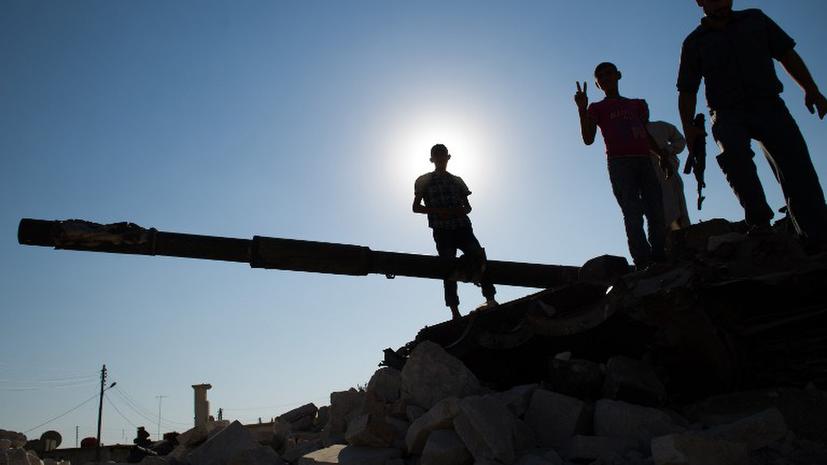 Сирийские повстанцы бросают в бой детей
