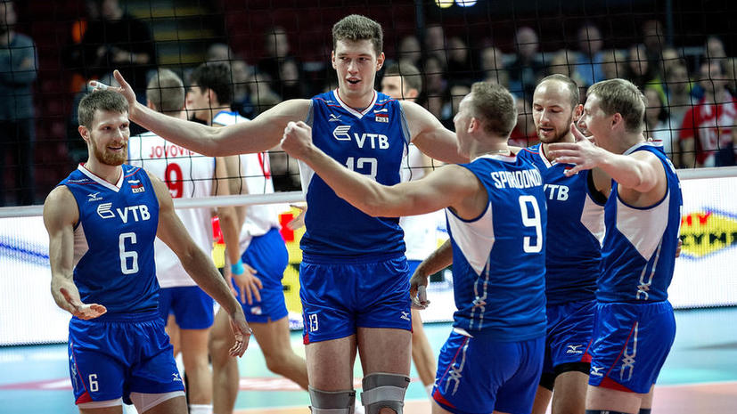 Сборная России вышла в финал чемпионата Европы по волейболу