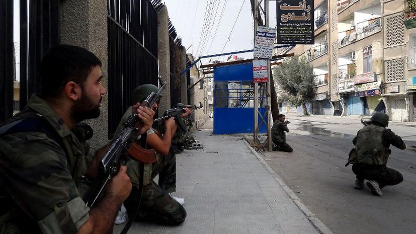 Сирийские повстанцы напали на крупную базу ВВС на северо-западе страны