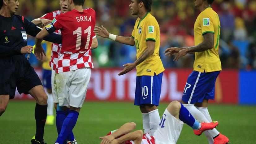 Итоги первого матча чемпионата мира по футболу – 2014: сборная Бразилии победила Хорватию со счётом 3:1