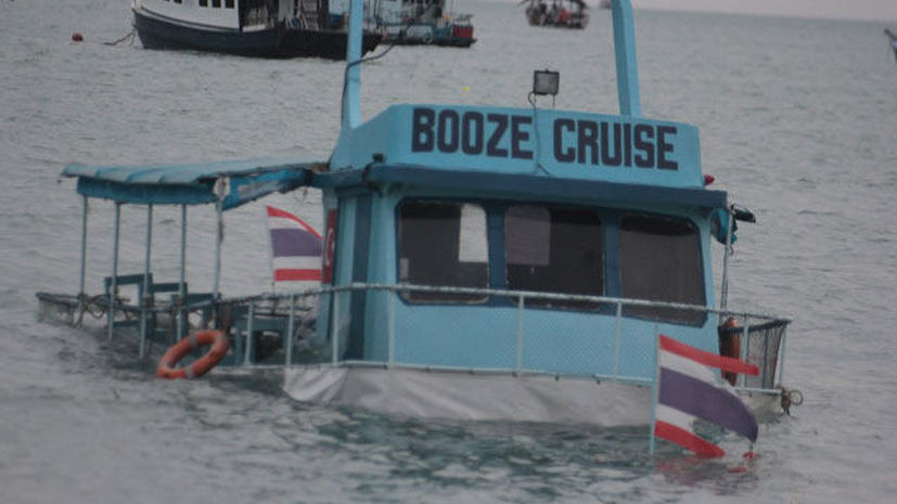 Катер «Пьяный рейс» затонул в Таиланде с 19 россиянами на борту