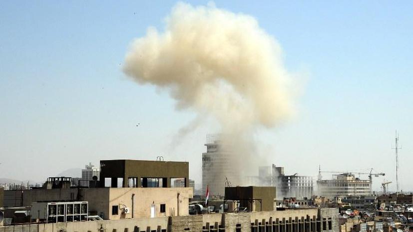 Четыре охранника российского посольства пострадали в результате взрывов в Дамаске