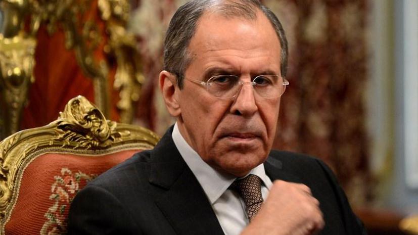 Лавров: В России надеются на работу Запада со всеми сторонами сирийского конфликта, кроме террористов
