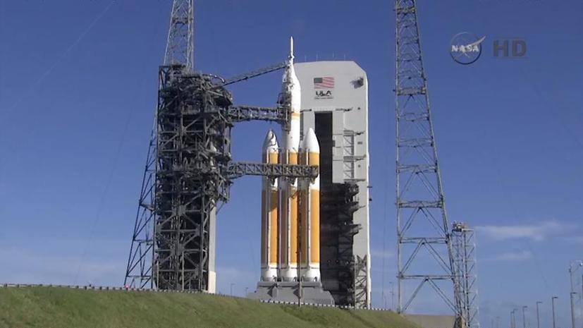 Запуск американского космического корабля Orion отложен на сутки по техническим причинам