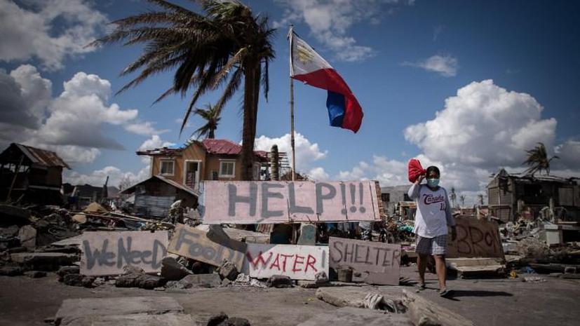 Из-за коррупции до пострадавших от тайфуна на Филиппинах не доходит помощь