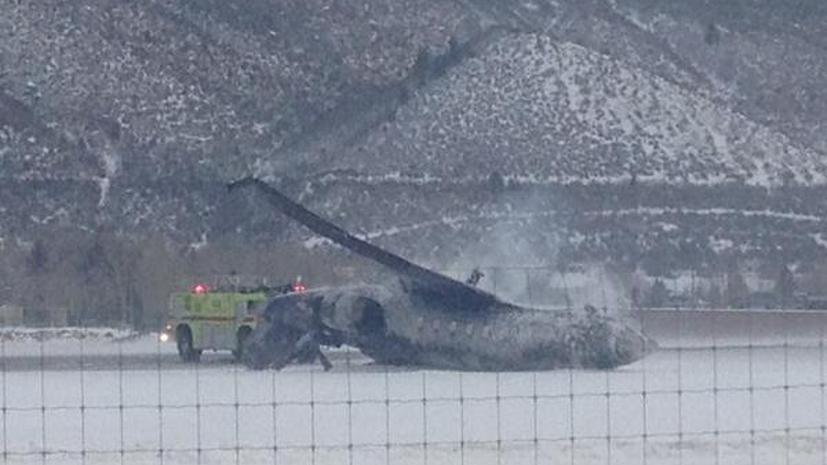 СМИ: В американском штате Колорадо разбился небольшой самолёт, погиб один человек